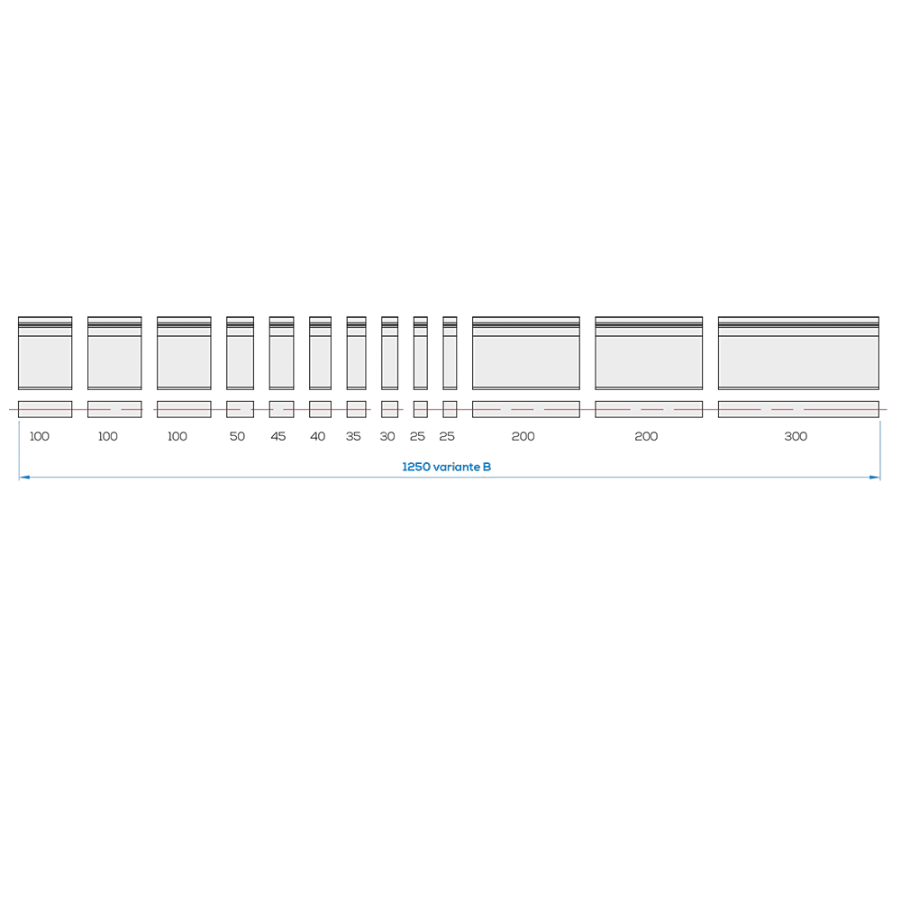 Porte-règle Trumpf TR 108 <br>Pour rayon TR 108-R – Image 2