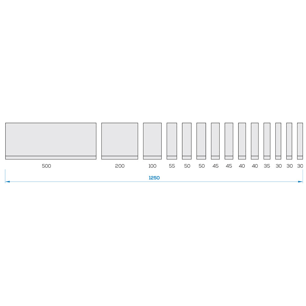 Matrice Multivés 20.710 à 50° <br>Type COLLY – Image 2