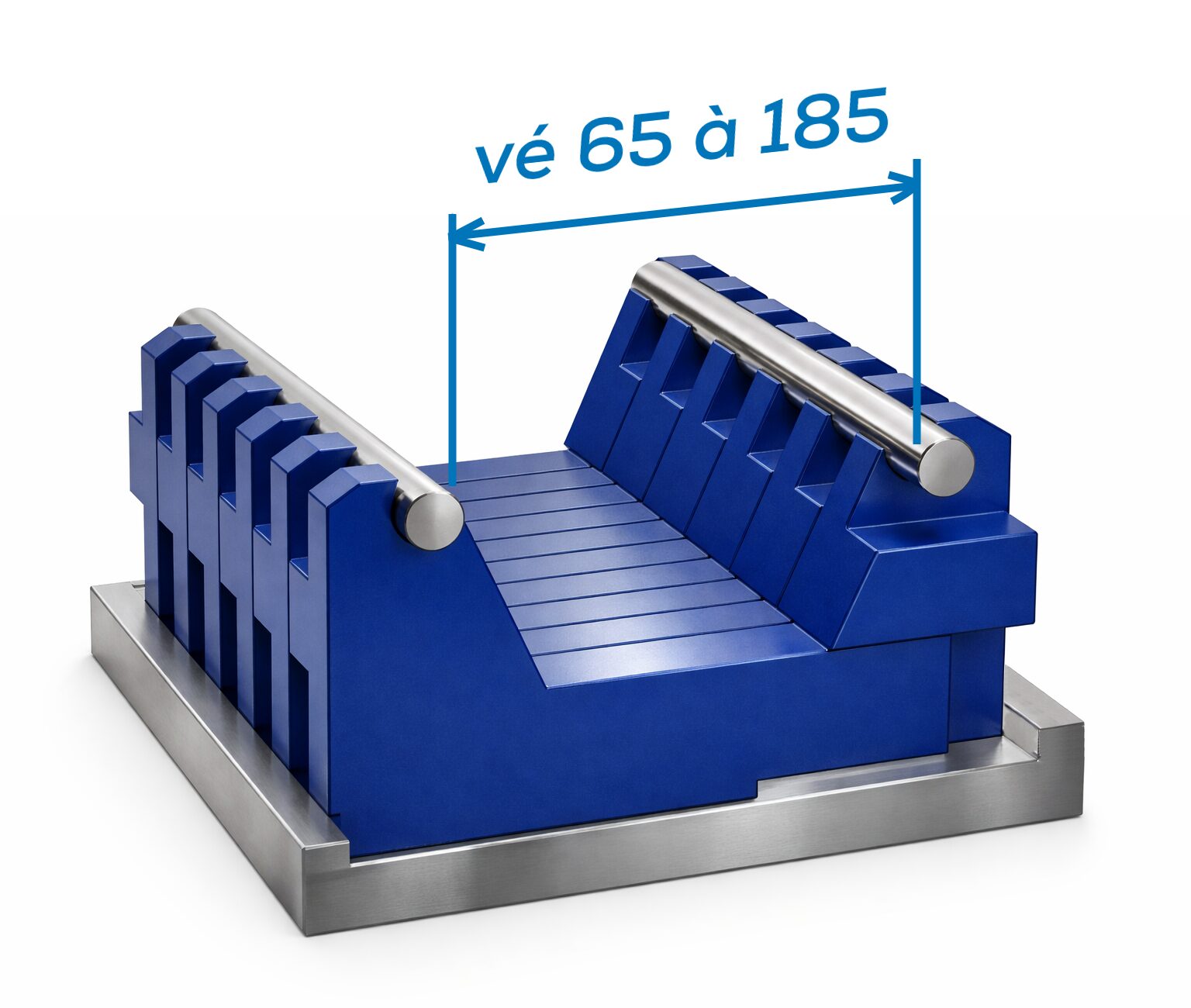 Matrice à vé variable <br>de 65 mm à 185 mm