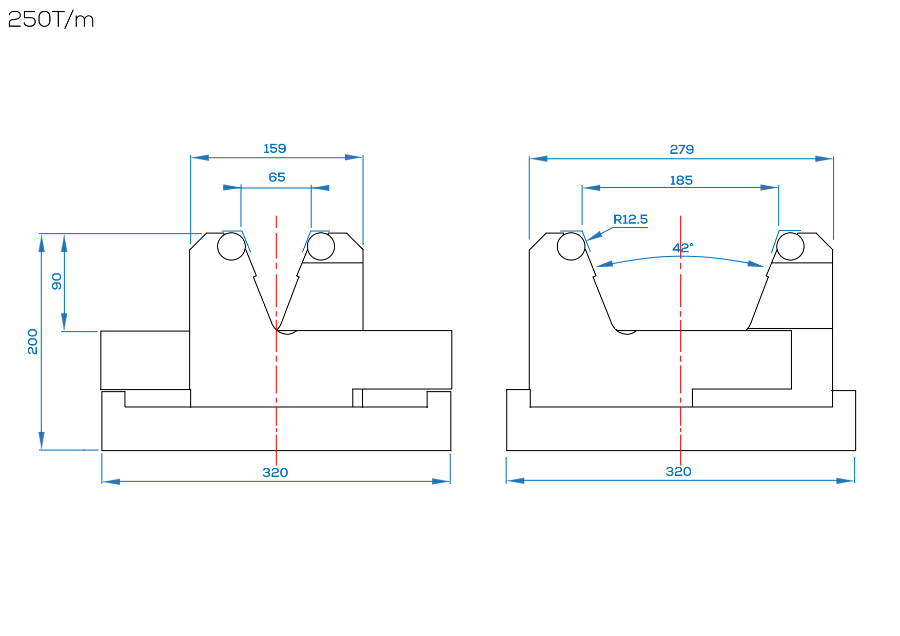 Matrice à vé variable <br>de 65 mm à 185 mm – Image 2